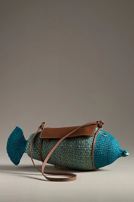 Sensi Studio Fish Handbag