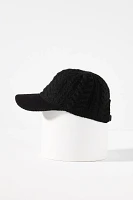 Central Park West Cable Sweater Baseball Cap