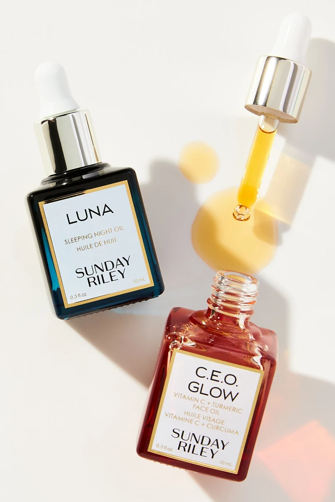 Sunday Riley Day + Night Bright Gift Set
