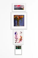 Moody Floral Vertical Gallery Wall Art