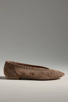 Bibi Lou Macramé Ballet Flats