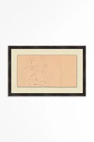 A Kiss Sketch Wall Art