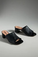 Bibi Lou Block-Heel Mules