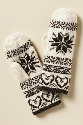 By Anthropoogie Fairisle Mittens