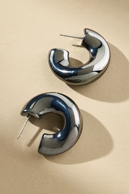 Mod Hoop Earrings