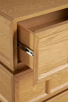 Halstead Six-Drawer Oak Dresser