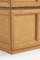 Halstead Six-Drawer Oak Dresser