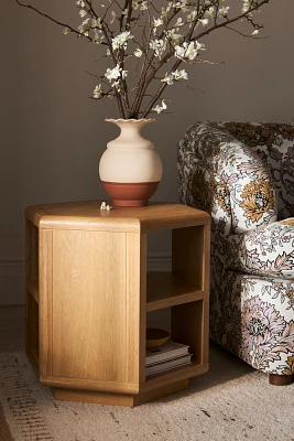 Carla Oak Side Table