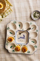 Lexington Stoneware Deviled Egg Platter