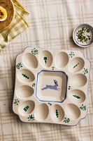 Lexington Stoneware Deviled Egg Platter