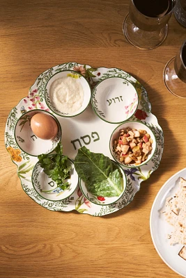 Eden Stoneware Seder Plate