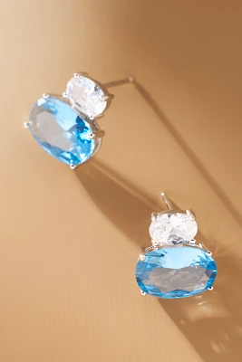 Shashi Esme Sapphire Post Earrings