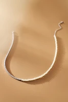 Shashi Camille Pearl Tennis Necklace