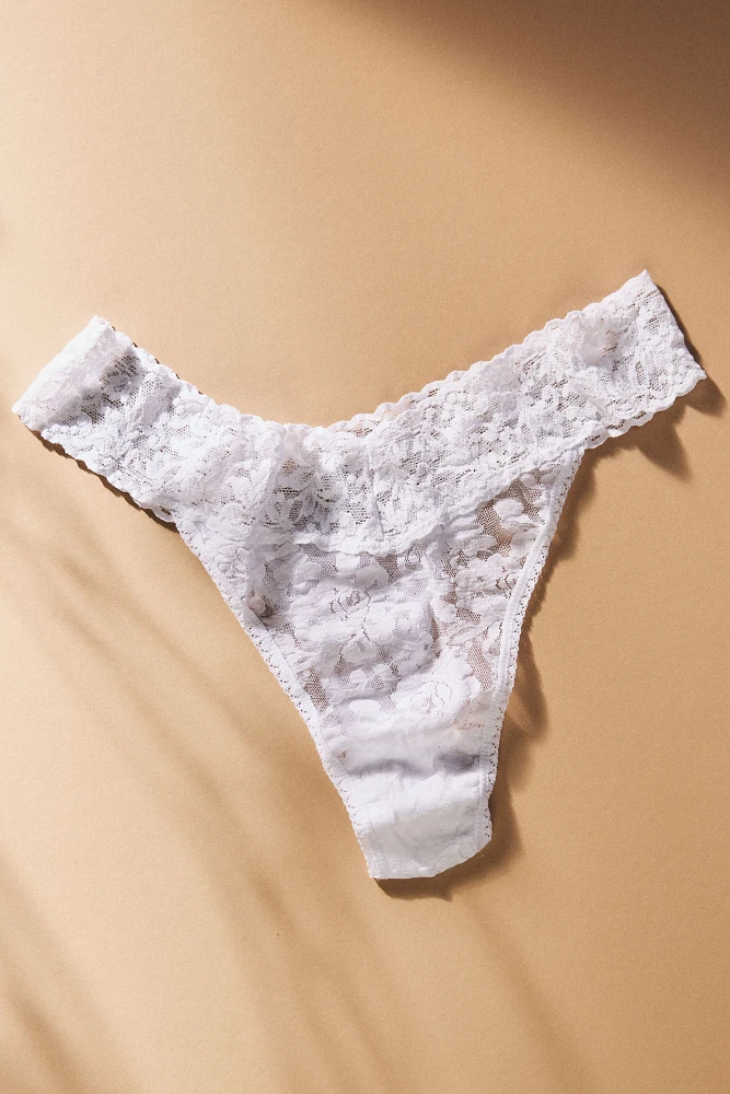 Hanky Panky Bride Original Rise Lace Thong