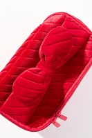 Quilted Velvet Train Case