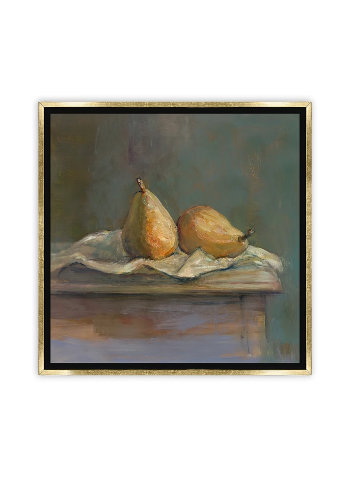 Golden Harmony Pear Wall Art 