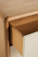 Monza Ash Wood Six-Drawer Dresser