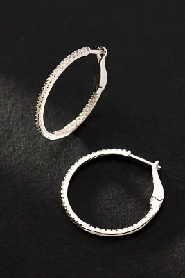 Diamond 0.5ct Hoop Earrings