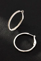 Diamond 0.5ct Hoop Earrings