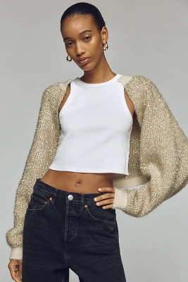 By Anthropologie Tinsel Shrug