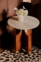 Perry Marble Round Side Table