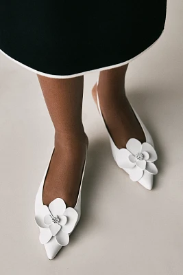 Maeve Floral Slingback Heels