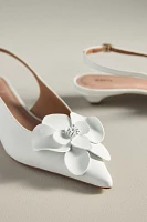 Maeve Floral Slingback Heels