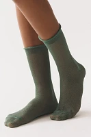 By Anthropologie Sheer Lurex Socks