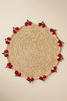 Handwoven Cherry Placemat