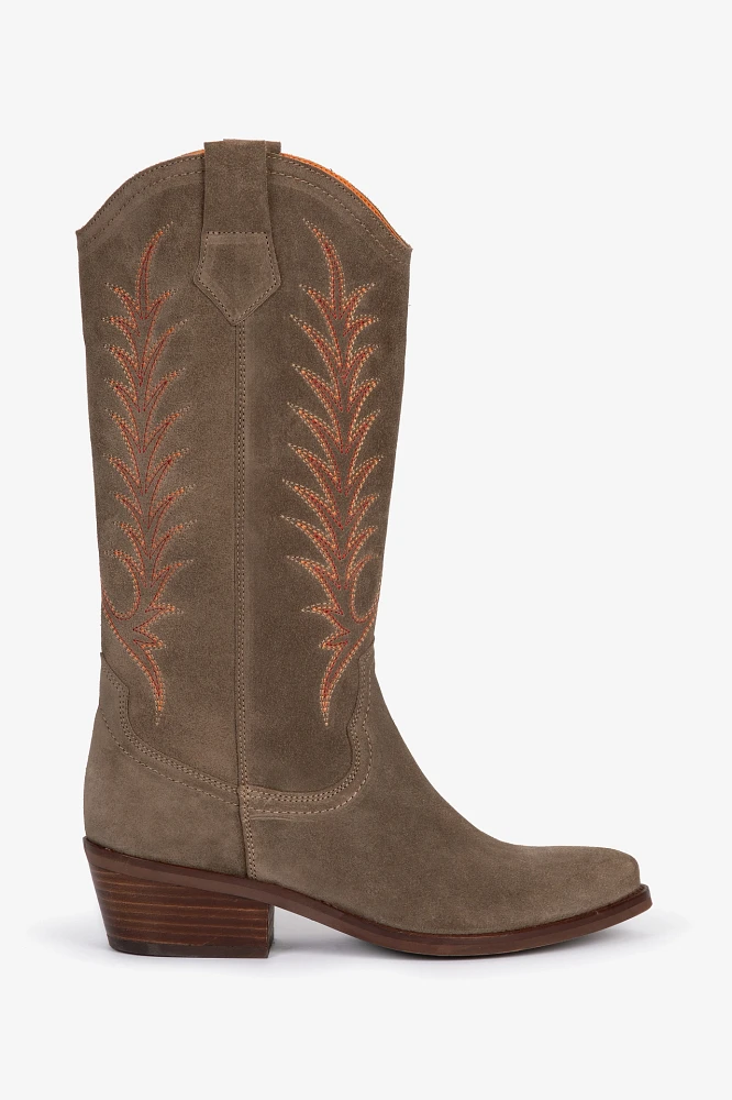 Penelope Chilvers Goldie Embroidered Cowboy Boots