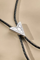 Triangle Pendant Bolo Necklace