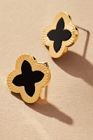 Small Clover Post Earrings