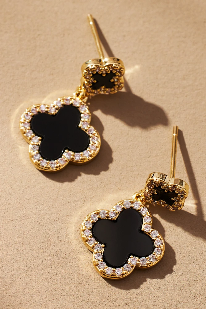 Clover Drop Earrings