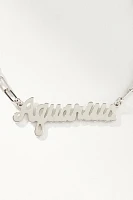 Zodiac Silver Necklace