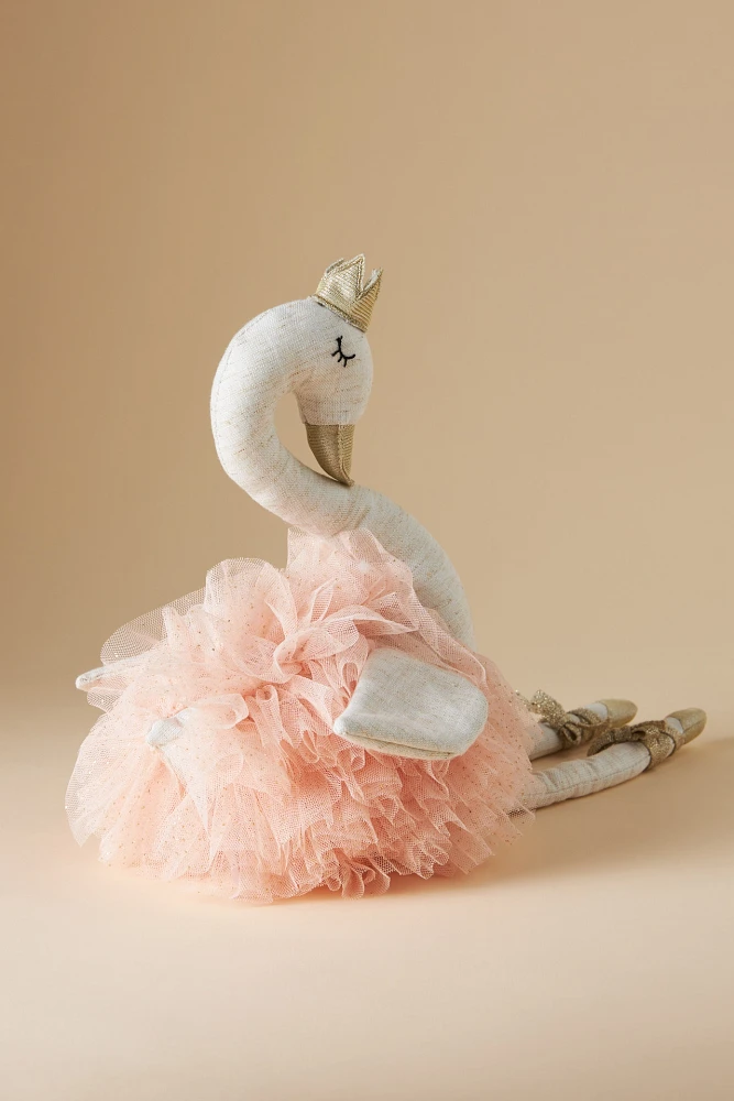 Layla the Swan Ballerina Plush Doll