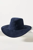 San Diego Hat Co. Pioneer Faux-Suede Fedora
