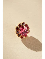 The Pink Reef Crystal Petite Stud Earrings