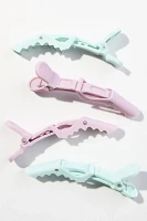 Crocodile Hair Clips, Set of 4