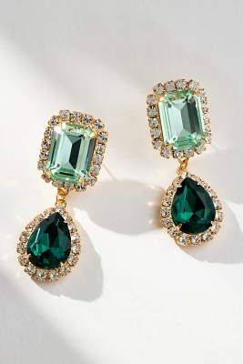 The Pink Reef Jewel Drop Neon Earrings