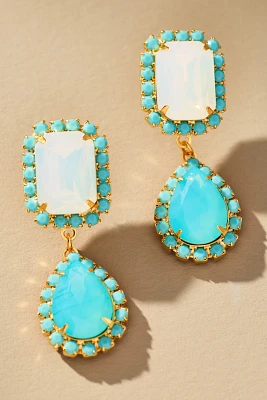 The Pink Reef Jewel Neons Drop Earrings