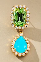 The Pink Reef Jewel Neons Drop Earrings