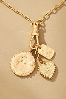 Charm Cluster Pendant Necklace