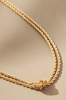 Double Knot Chain Necklace