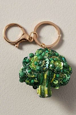 Beaded Vegetable Bag Charm