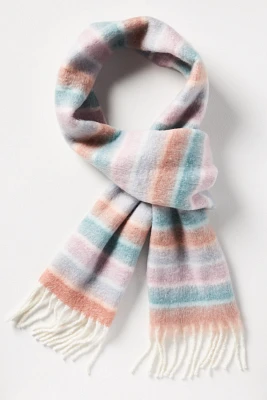 By Anthropologie Horizontal Stripe Scarf