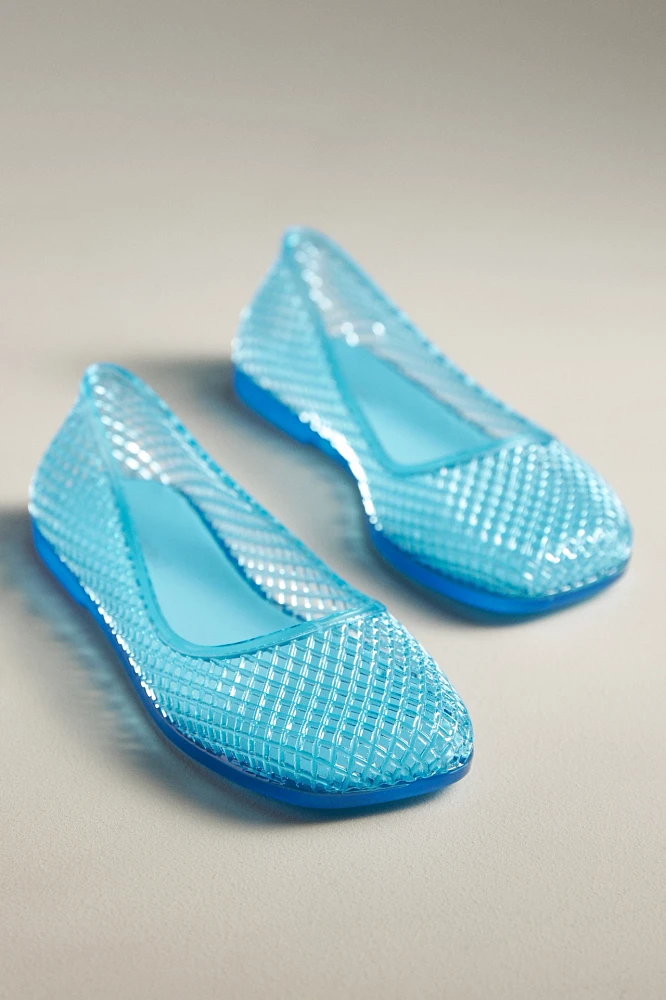 Jeffrey Campbell Day Off Jelly Ballet Flats
