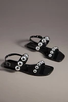 Jeffrey Campbell Gum Drop Studded Jelly Sandals