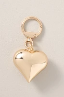 Puffy Heart Bag Charm