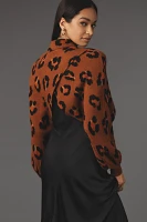 Farm Rio Animal-Print Shrug