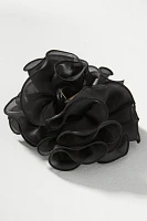 Chiffon Rosette Hair Claw Clip